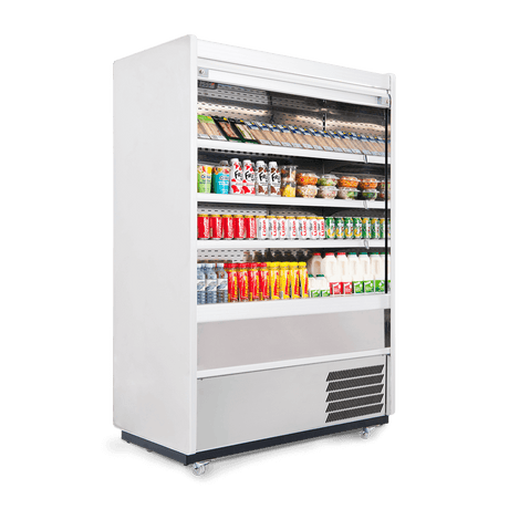 DP477 Williams Slimline Gem R Series Multideck White with Security Shutter Width 1250mm R125-WCS