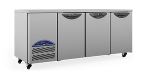 Williams Opal 3 Door 545Ltr Counter Fridge HO3U-SS - JD Catering Equipment Solutions Ltd