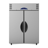 Williams Garnet Double Door Upright Fridge Stainless Steel 1295Ltr HG2T-SS
