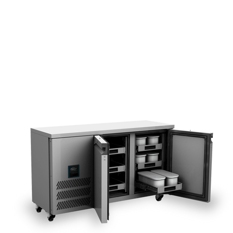 Williams Jade Slimline Double Door Refrigerated Counter 244Ltr HJSC2-SA