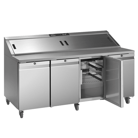 Williams Onyx 4 Door Refrigerated Prep Counter 835Ltr CPC4-SS