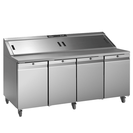 Williams Onyx 4 Door Refrigerated Prep Counter 835Ltr CPC4-SS