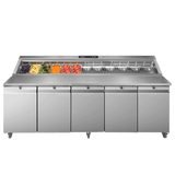 Williams Onyx Refrigerated Prep Counter 1137Ltr CPC5-SS