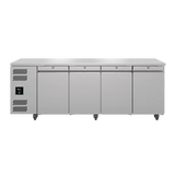 Williams Jade 4 Door 715Ltr Counter Fridge JC4-SA-H - JD Catering Equipment Solutions Ltd