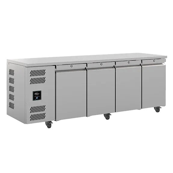 Williams Jade 4 Door 715Ltr Counter Fridge JC4-SA-H - JD Catering Equipment Solutions Ltd