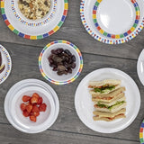 Mirage Carnival Melamine Round Plate 23cm 9 Inch Product code: BC011 (Pack size 48)