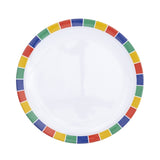 Mirage Carnival Melamine Round Plate 23cm 9 Inch Product code: BC011 (Pack size 48)