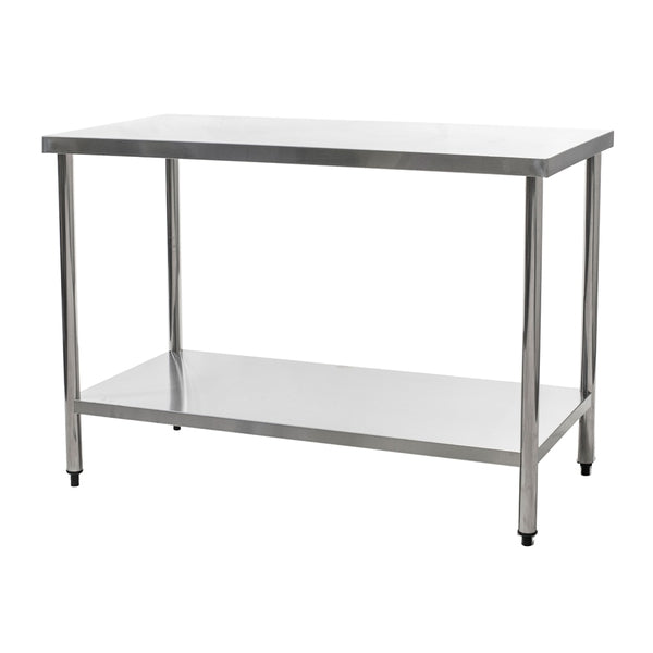 HEF651 Connecta Centre Table with Undershelf - 1200 x 600 with 900mm high worktop