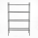 HEF710 Connecta Nylon Wire Shelving Unit - 4 Tier - 1500 x 600 x 1800mm