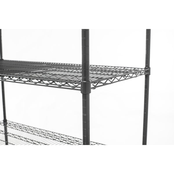 HEF710 Connecta Nylon Wire Shelving Unit - 4 Tier - 1500 x 600 x 1800mm