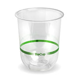 BioCup Tumbler - Clear - 250ml - 1000/ctn - clear - BioPak commercial catering consumable