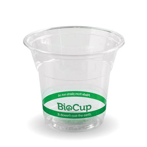 PLA BioCup - Clear - 150ml - 2000/ctn - clear - BioPak commercial catering consumable
