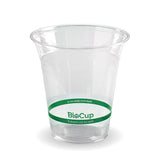 PLA BioCup - Clear - 360ml - 1000/ctn - clear - BioPak commercial catering consumable