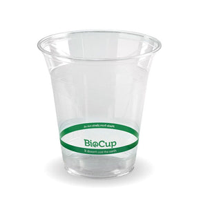 PLA BioCup - Clear - 360ml - 1000/ctn - clear - BioPak commercial catering consumable