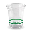 PLA BioCup - Clear - 420ml - 1000/ctn - clear - BioPak commercial catering consumable