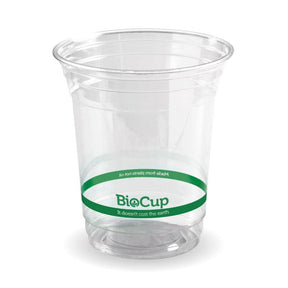 PLA BioCup - Clear - 420ml - 1000/ctn - clear - BioPak commercial catering consumable
