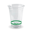 PLA BioCup - Clear - 500ml - 1000/ctn - clear - BioPak commercial catering consumable