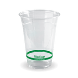 PLA BioCup - Clear - 500ml - 1000/ctn - clear - BioPak commercial catering consumable