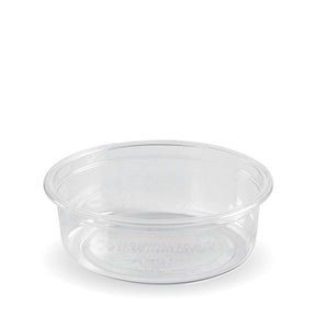 PLA Sauce BioCup - Clear - 60ml - 2000/ctn - clear - BioPak commercial catering consumable