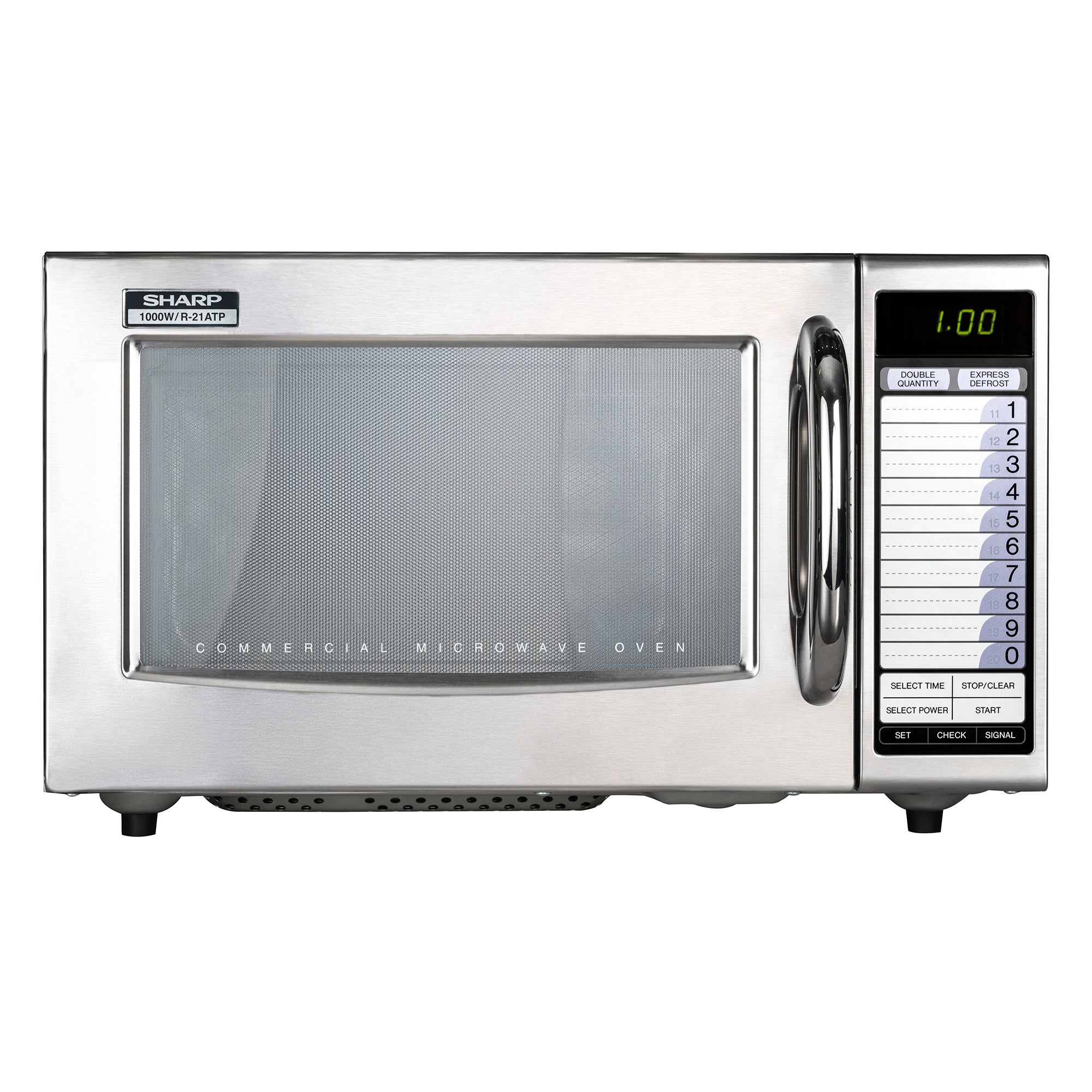 Sharp R21AT Microwave Oven Touch Control Programmable