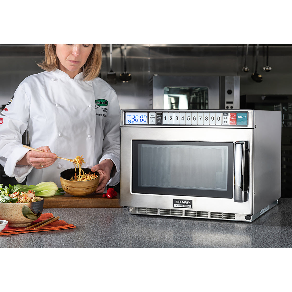 Sharp R7500M 1800W Microwave Oven