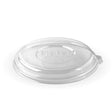 PET Bowl Lid - Clear - 800-1,180ml / 24-40oz - 400/ctn - clear - BioPak commercial catering consumable