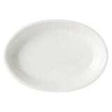 Pack Size 12 - Australian Fine China Oval Pickle Dish 16x11.5x2.5cm/6.25"x4.5"x1" - S0160 - JD Catering Equipments Ltd