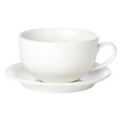 Pack Size 12 - Australian Fine China Bowl Shaped Cup 220ml/8oz - S0381Z