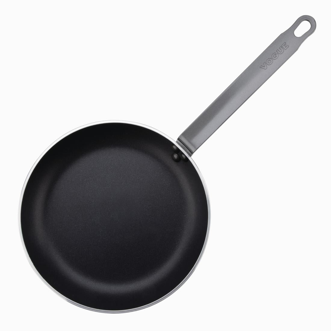 HT980 - Vogue Aluminium Non-Stick Teflon Platinum Plus Frying Pan 28cm