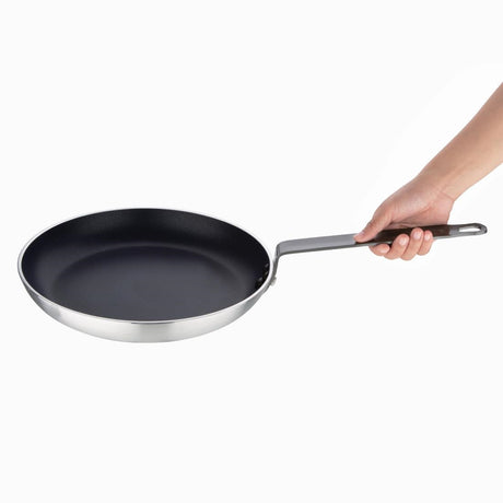 HT981 Vogue Frypan Aluminium Non-stick Teflon Platinum Plus- 300x48mm (11.8''x1.9")