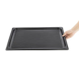 S372 Vogue Ridged Non Stick Baking Sheet