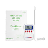 S595 Special Offer Hygiplas Multistem Thermometer and Temperature Log Book