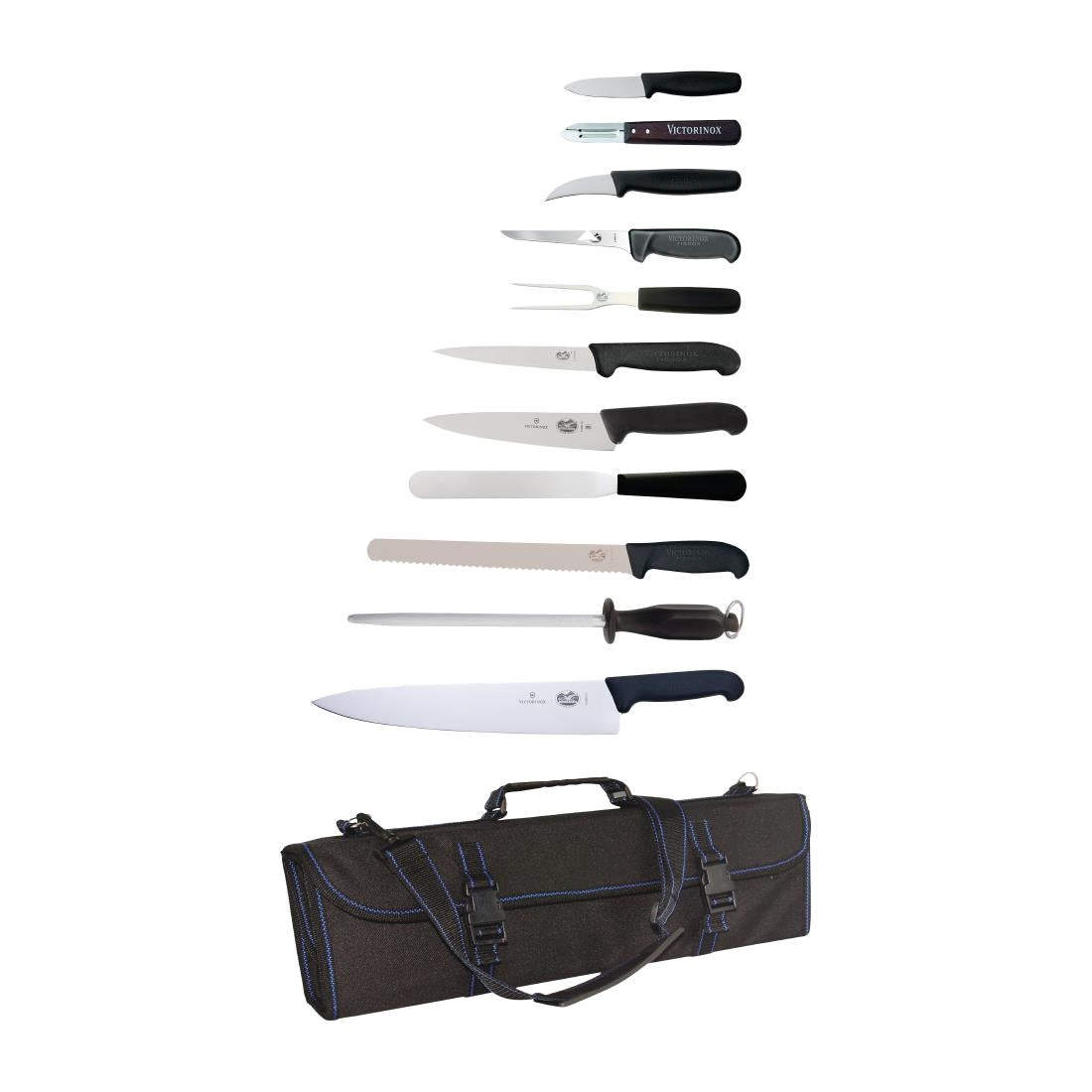 S853 Victorinox 11 Piece Knife Set with Wallet