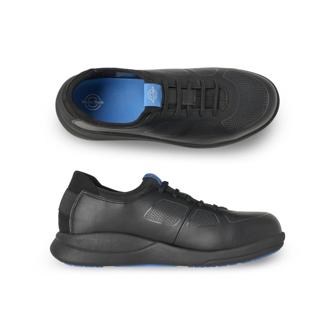 BB745-39 WearerTech Transform Safety Toe Trainer Black with Modular Insole Size 39