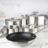 SA693 Vogue Cook Like A Pro 5-Piece Stainless Steel Induction Cookware Set