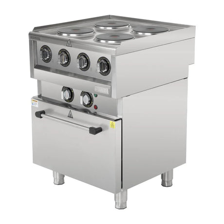 SA808 Buffalo 600 Series 4 Plate Electric Convection Oven Range