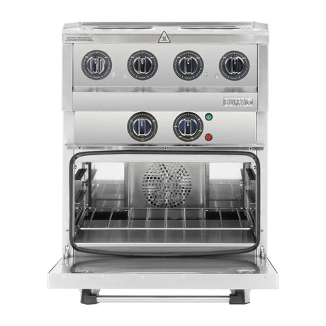 SA808 Buffalo 600 Series 4 Plate Electric Convection Oven Range