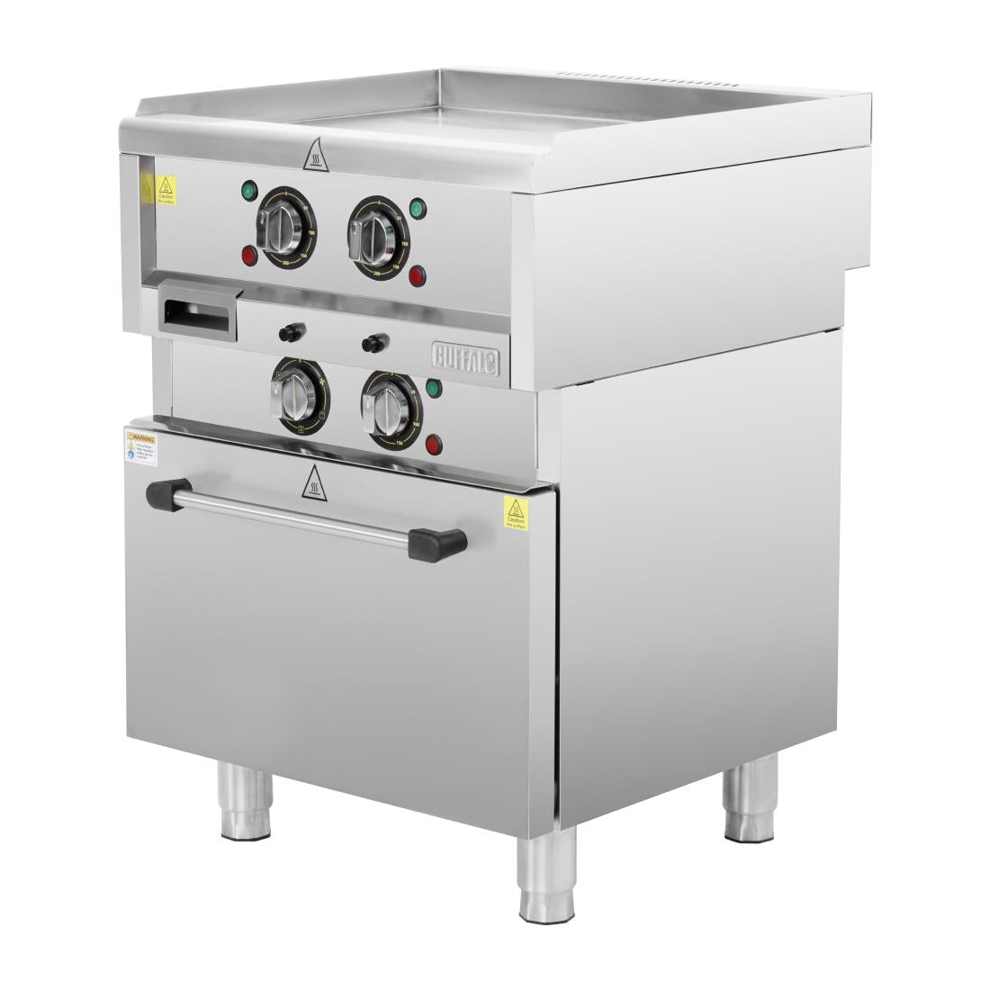 Buffalo 600 Series Freestanding Electric Griddle with Convection Oven