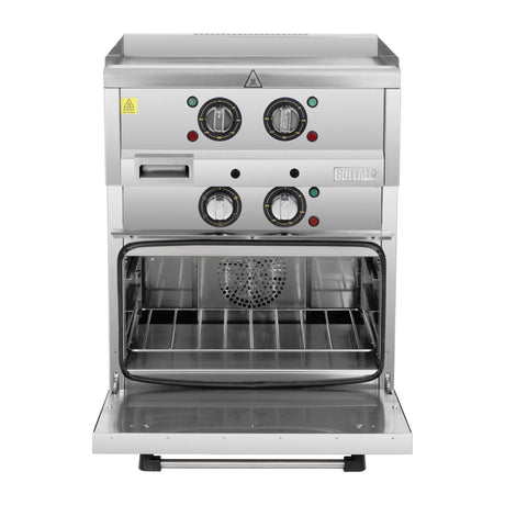 Buffalo 600 Series Freestanding Electric Griddle with Convection Oven