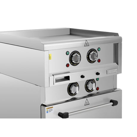 Buffalo 600 Series Freestanding Electric Griddle with Convection Oven