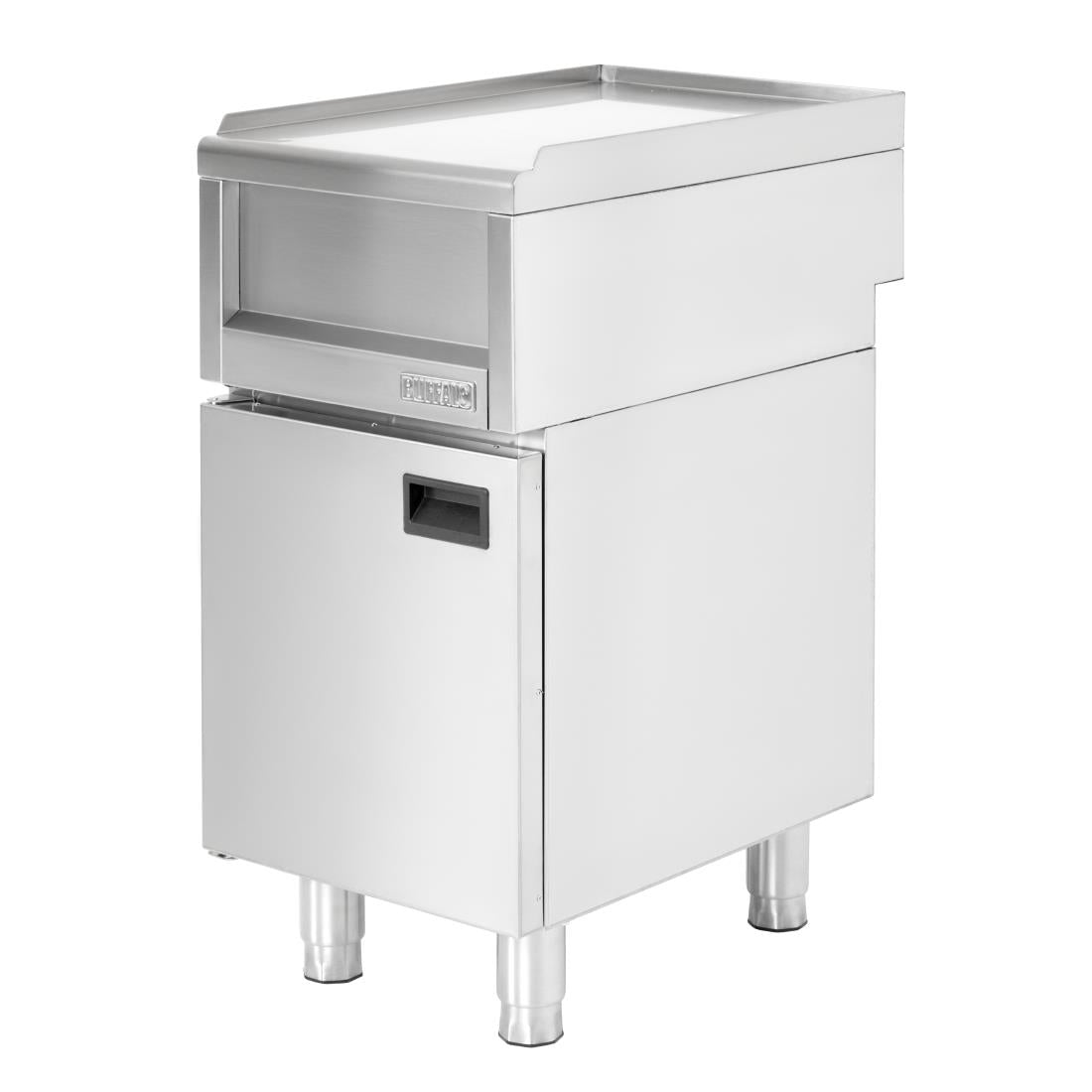 SA811 - Buffalo 600 Series Neutral Prep Counter with Cupboard 400mm