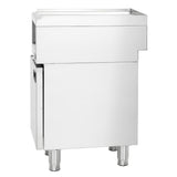 SA811 - Buffalo 600 Series Neutral Prep Counter with Cupboard 400mm