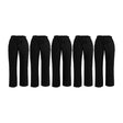 Whites Vegas Chef Trousers Polycotton Black L (5 Pack)