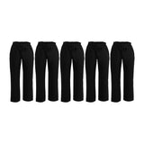 Whites Vegas Chef Trousers Polycotton Black L (5 Pack)