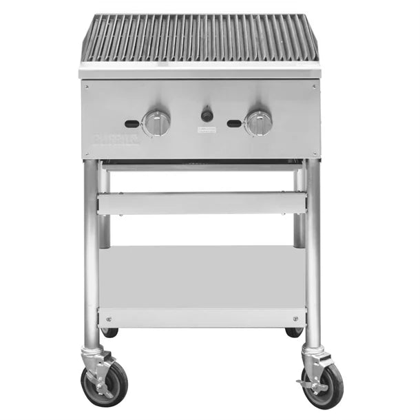 SA834 Buffalo Freestanding Gas Chargrill 600mm Width: 604mm. Two burners