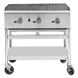 SA835 Buffalo Freestanding Gas Chargrill 900mm Width: 904mm. Three burners