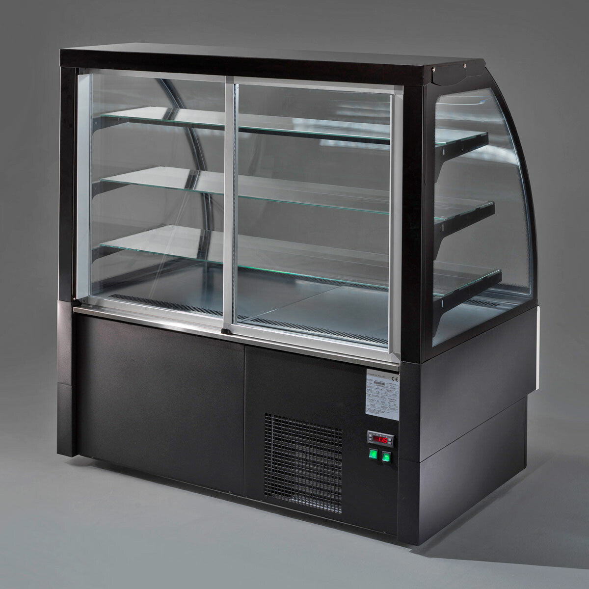 Sterling Pro EVO180-BLACK-R290 Patisserie Counter 1800mm