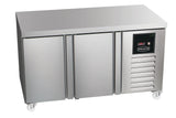 Sterling Pro Green SNI-7-135-20-NS 2 Door Counter Freezer Plain Top 290 Litres - JD Catering Equipment Solutions Ltd