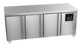 Sterling Pro Green SNI-7-180-30-NS 3 Door Counter Freezer Plain Top 452 Litres - JD Catering Equipment Solutions Ltd
