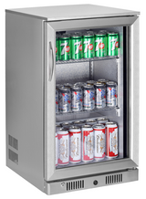 Sterling Pro Green SP1HC-STS Single Door Stainless Steel Bottle Cooler  106 x 330ml Bottles